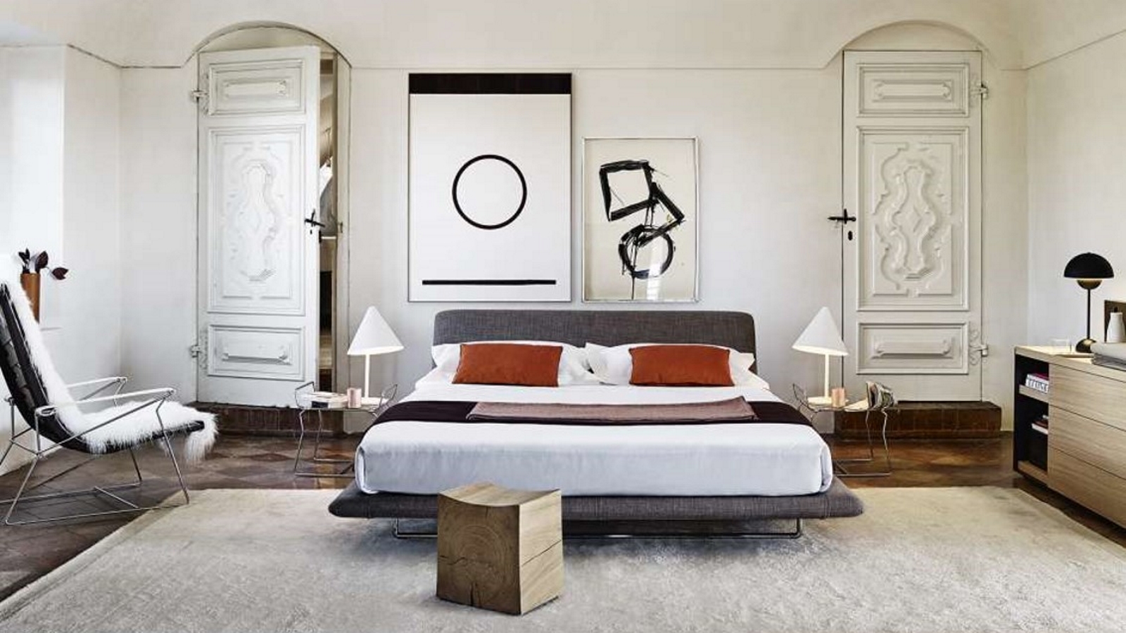 B&B Italia Beds — Concept