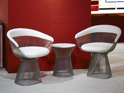 platner style chair